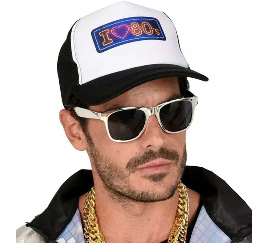 Translation missing: de.Gorra Años 80 'I Love 80s' para adultos