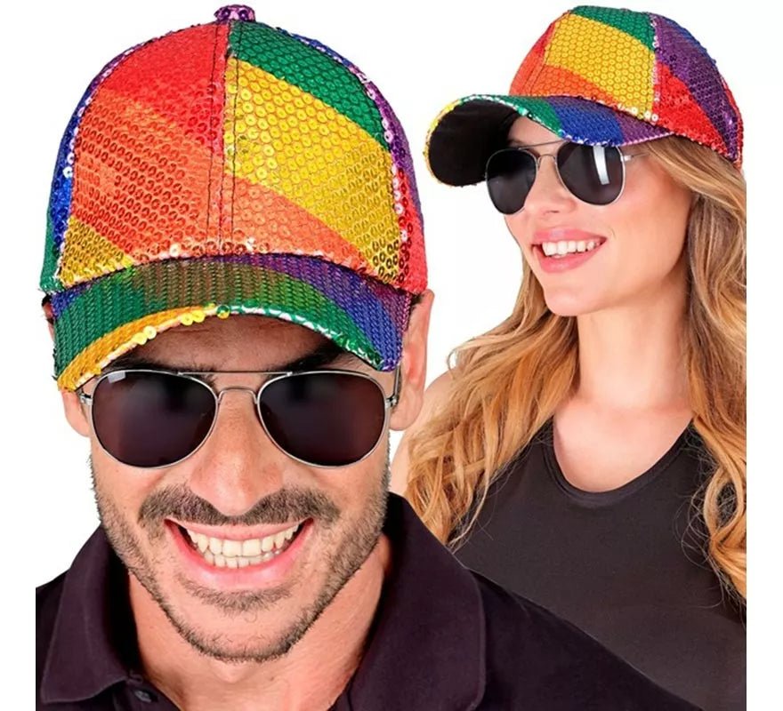 Translation missing: de.Gorra Arcoíris con Lentejuelas