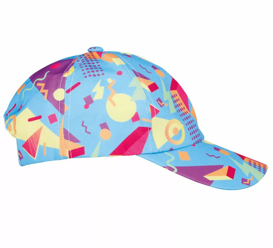 Translation missing: de.Gorra Azul con estampado de los Años '80