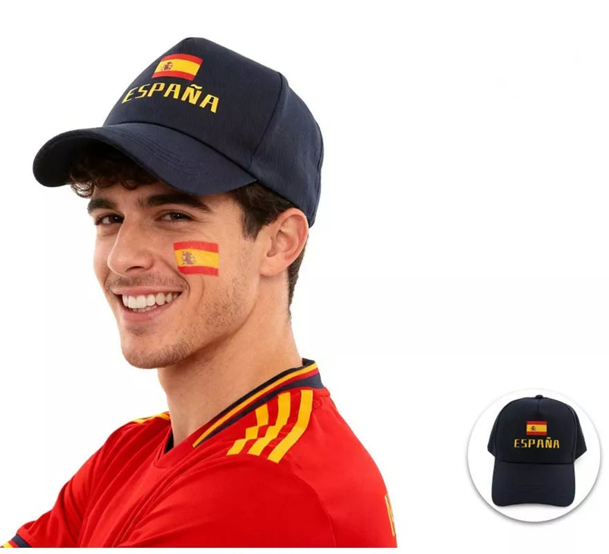 Translation missing: de.Gorra azul de España para adulto