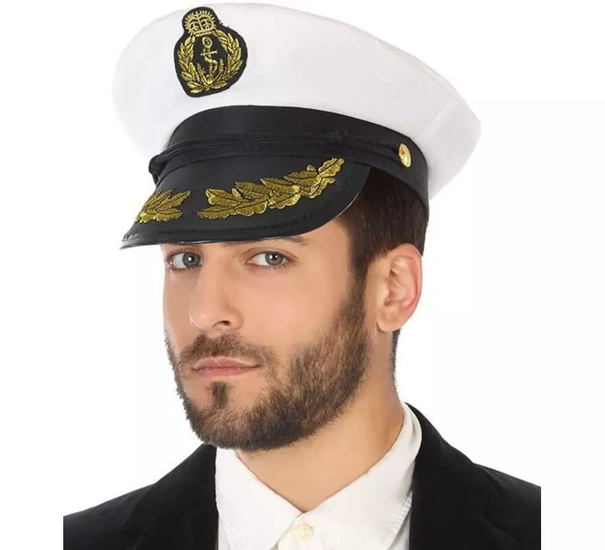Translation missing: de.Gorra de Capitán de Barco