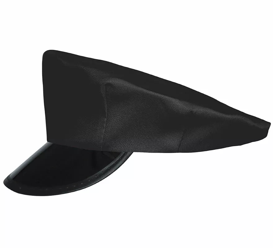 Translation missing: de.Gorra de Chofer negro adulto