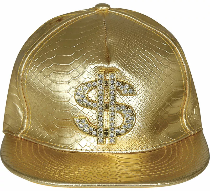Translation missing: de.Gorra de Dollar dorado adulto