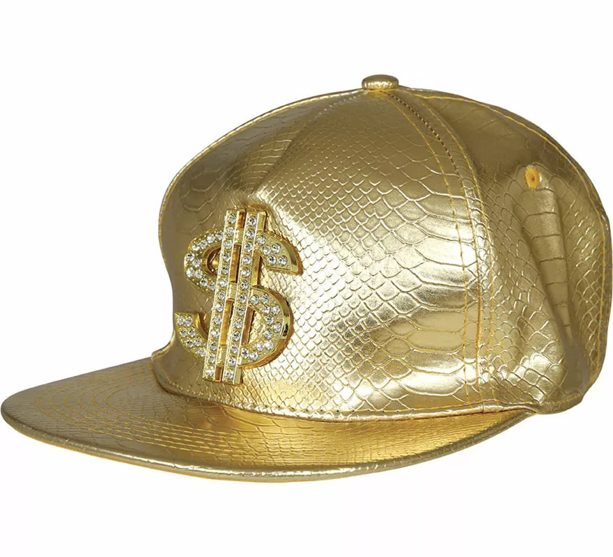Translation missing: de.Gorra de Dollar dorado adulto