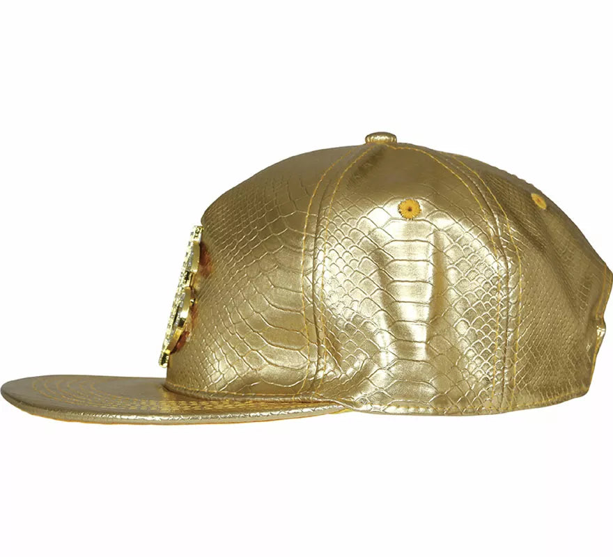Translation missing: de.Gorra de Dollar dorado adulto