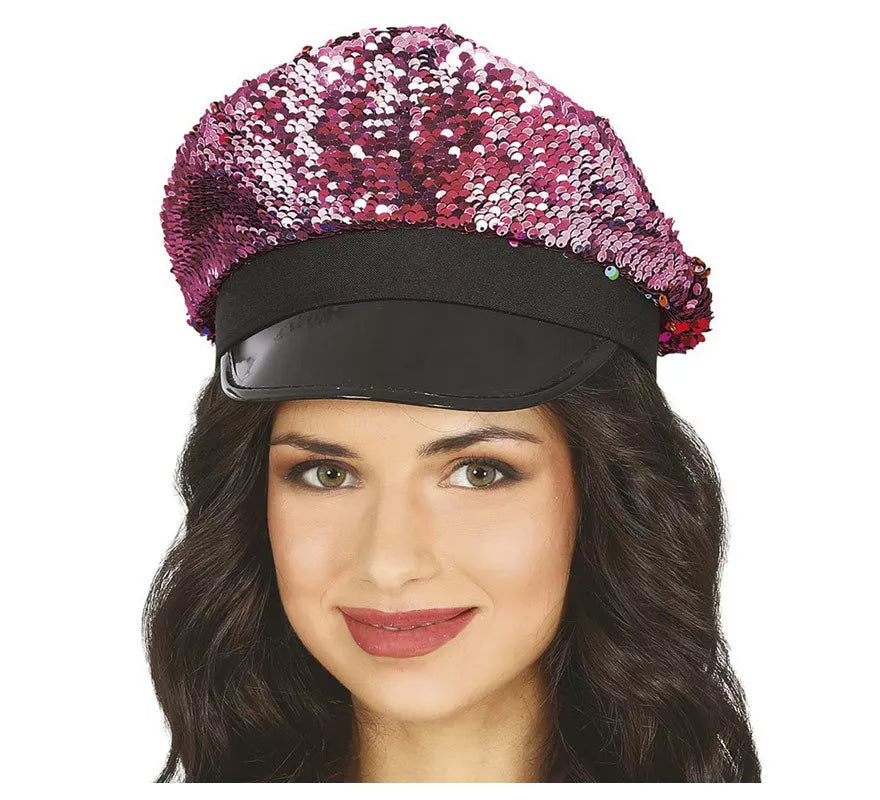 Translation missing: de.Gorra de Lentejuelas con visera en varios colores