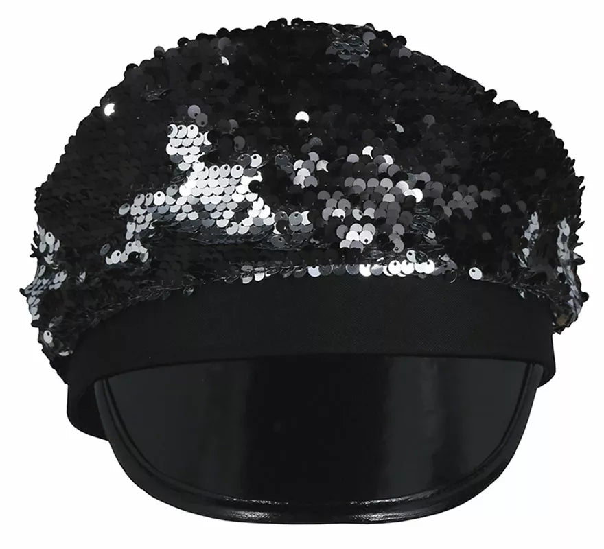 Gorra de Lentejuelas con visera en varios colores