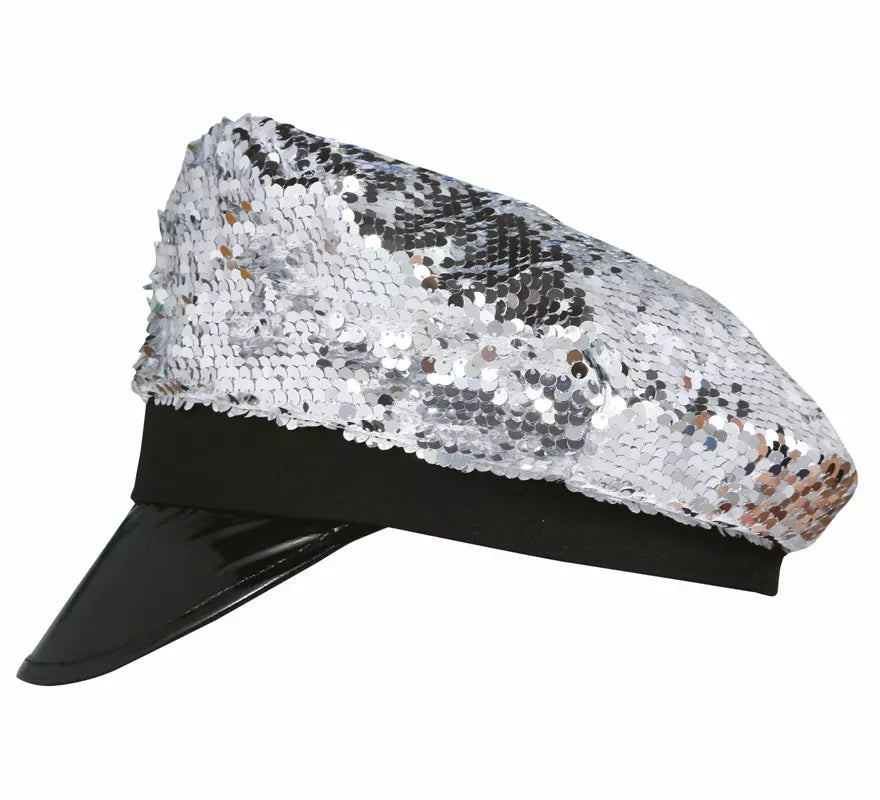 Gorra de Lentejuelas con visera en varios colores