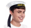 Gorra de Marine blanco y negro