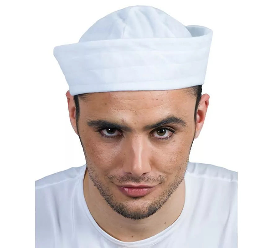 Translation missing: de.Gorra de Marinero Blanca