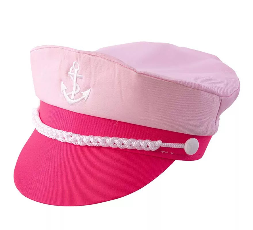 Translation missing: de.Gorra de Marinero rosa adulto de 25x18x12 cm