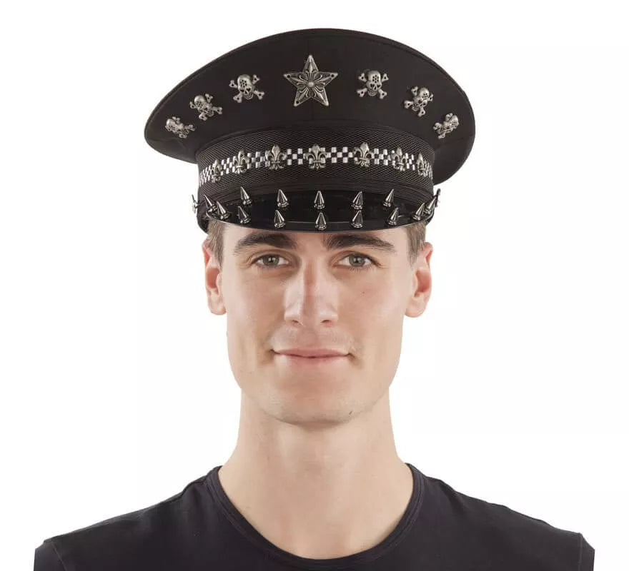Translation missing: de.Gorra de Plato con tachuelas