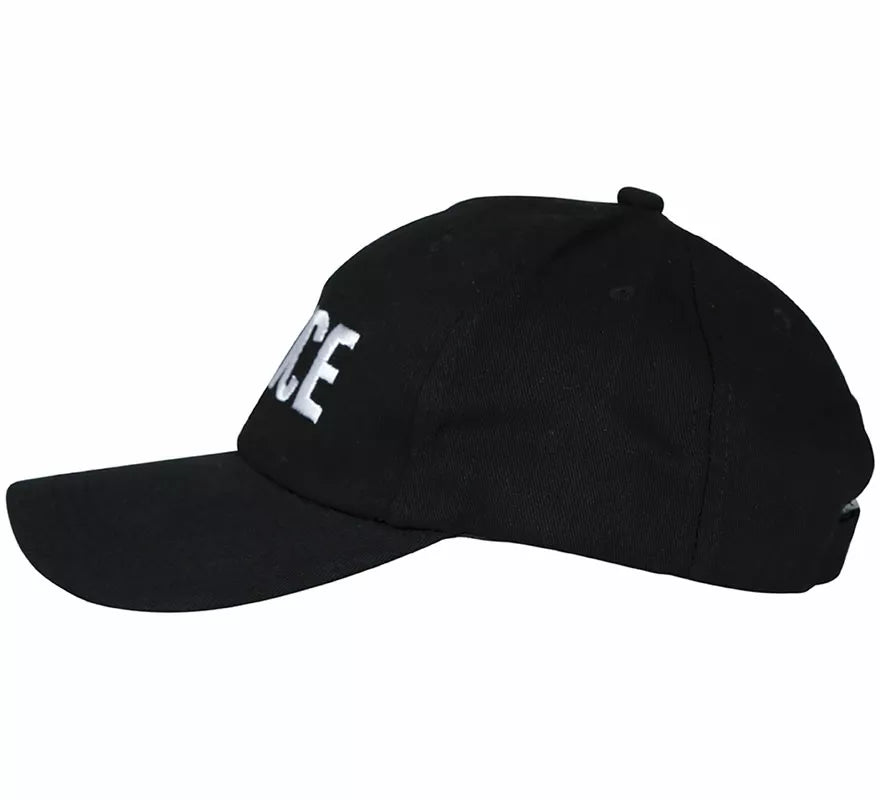 Translation missing: de.Gorra de Police negra adulto