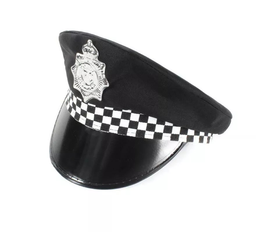 Translation missing: de.Gorra de Policía a cuadros pequeña de 54-56 cm de contorno