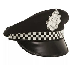Polizei Patrol Cap mit Abzeichen
