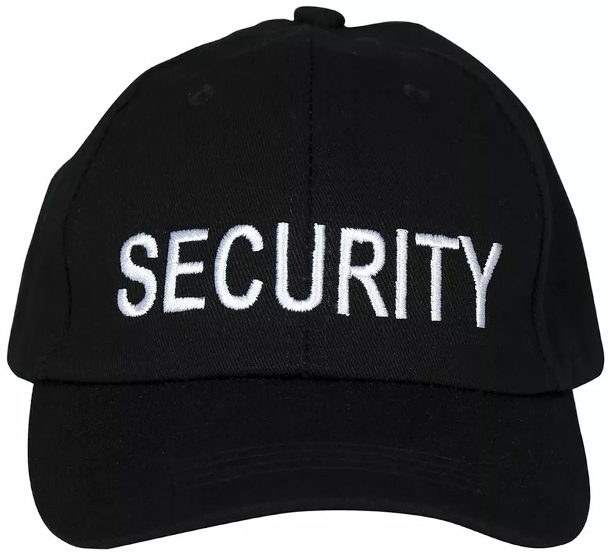 Translation missing: de.Gorra de Security negra adulto