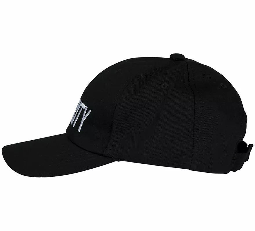 Translation missing: de.Gorra de Security negra adulto