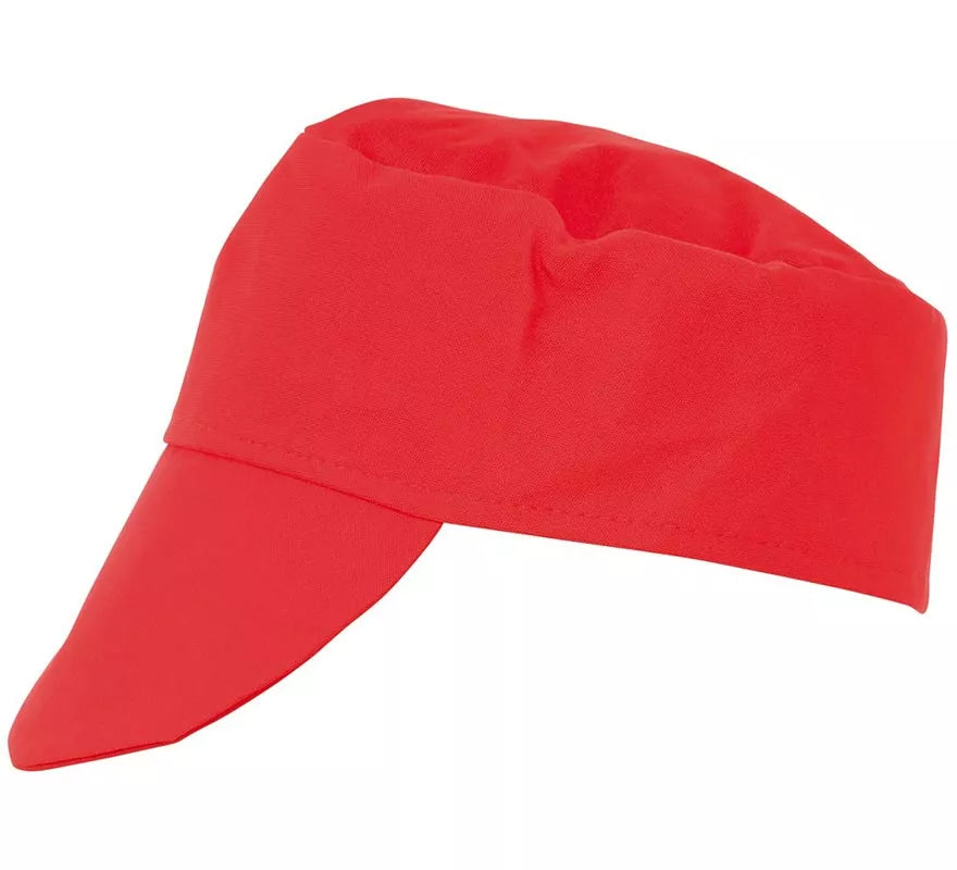 Translation missing: de.Gorra Fontanero Roja