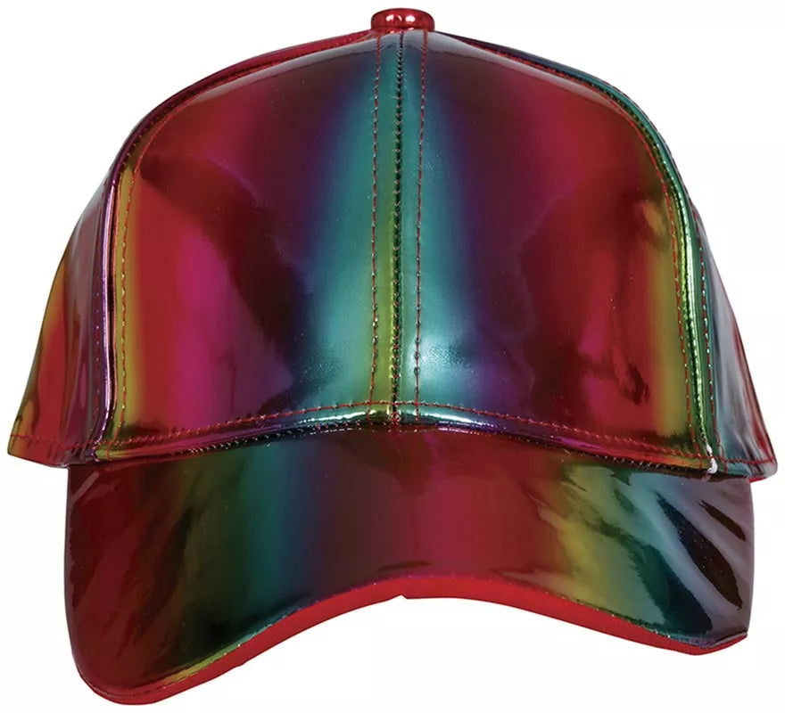 Translation missing: de.Gorra Metalizada multicolor adulto