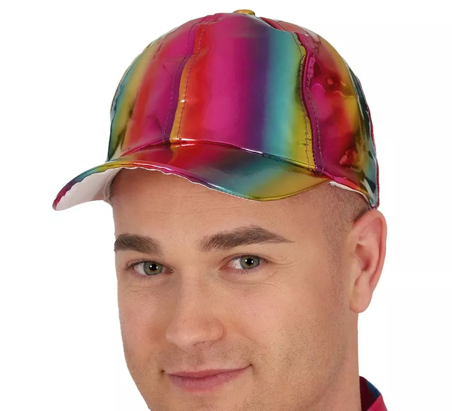 Gorra Metalizada multicolor adulto