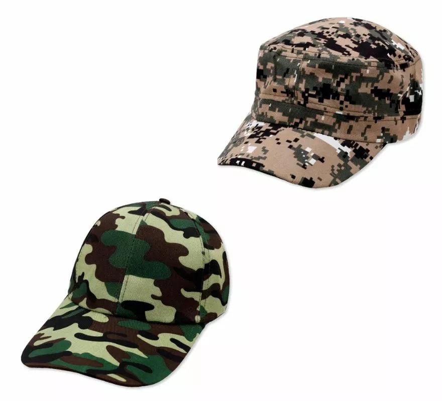 Translation missing: de.Gorra Militar Camuflaje adulto en varios colores