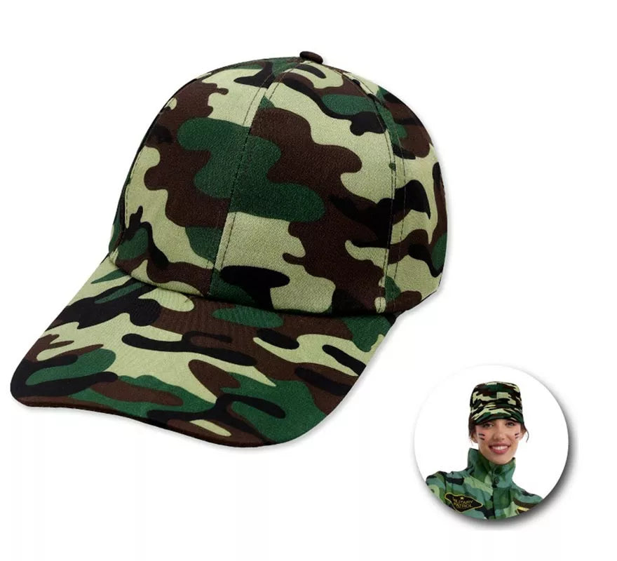 Translation missing: de.Gorra Militar Camuflaje adulto en varios colores