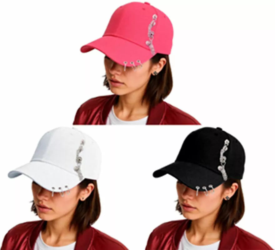 Translation missing: de.Gorra Punk con Visera y Cadenas en varios colores