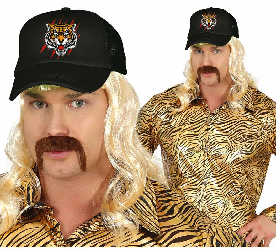 Translation missing: de.Gorra y Camisa de Tigre para Adulto