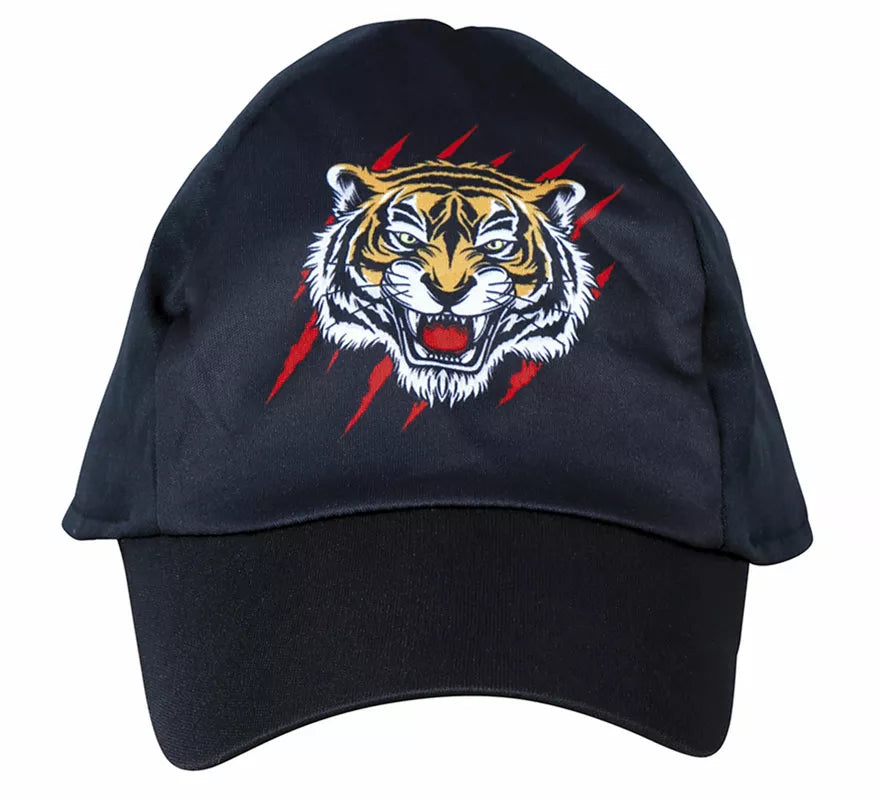 Translation missing: de.Gorra y Camisa de Tigre para Adulto