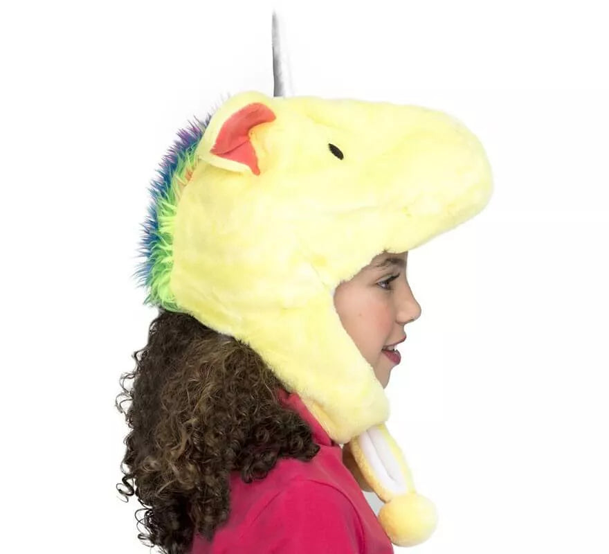 Translation missing: de.Gorrito de Unicornio Amarillo con Cuerno