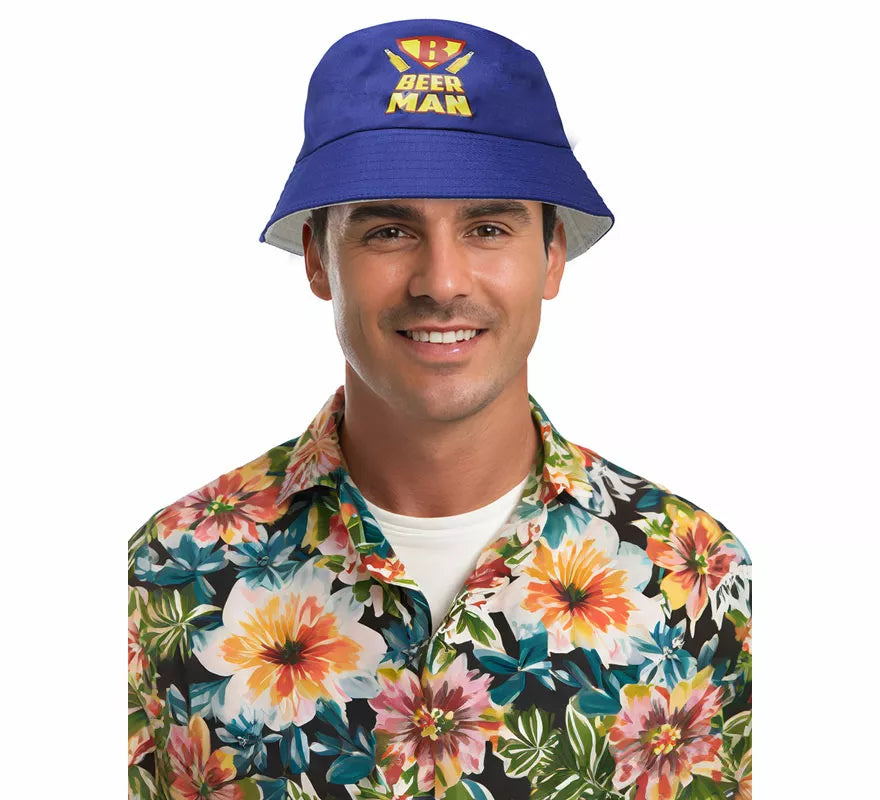 Translation missing: de.Gorro Beer Man azul adulto