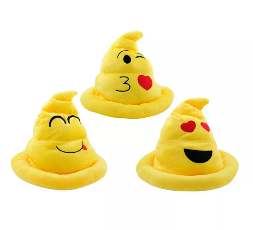 Translation missing: de.Gorro Caca Emoticón amarillo colores surtidos