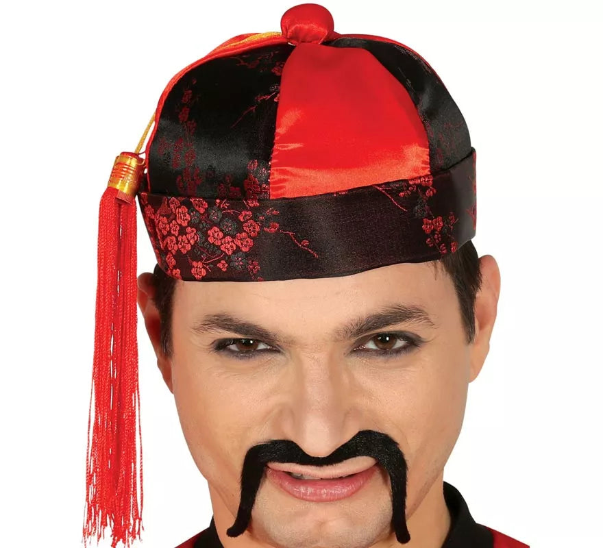 Translation missing: de.Gorro Chino Mandarín con borla