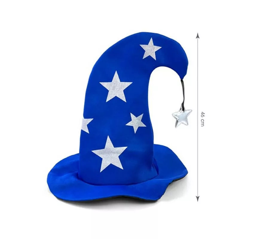 Translation missing: de.Gorro de Brujo con Estrellas de 46 cm