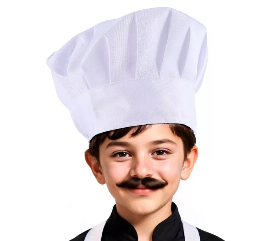 Translation missing: de.Gorro de Chef blanco clásico infantil