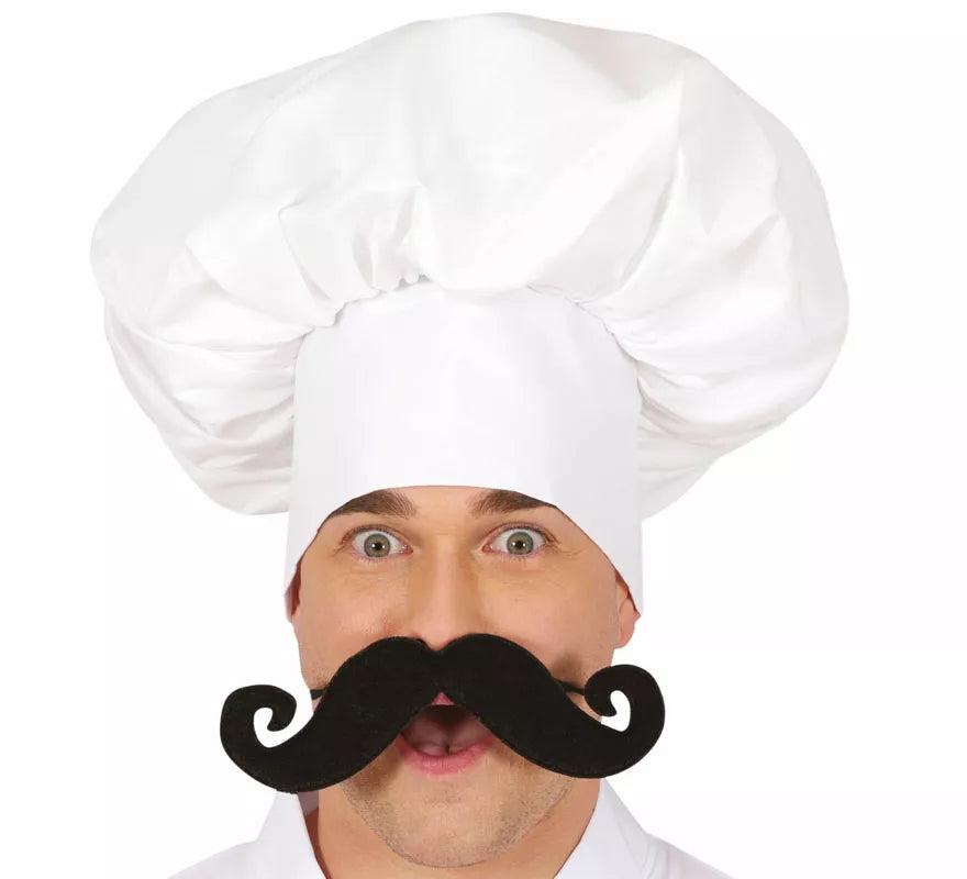 Translation missing: de.Gorro de Chef blanco grande adulto