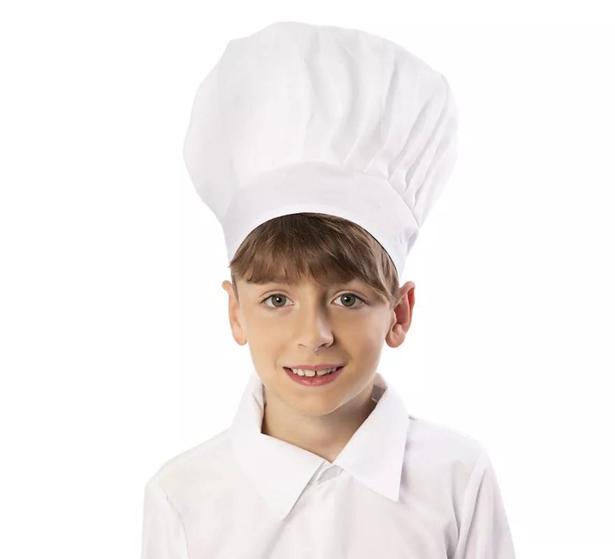 Translation missing: de.Gorro de Cocinero blanco infantil