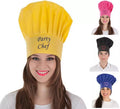 Gorro de Cocinero para adultos en 4 colores surtidos