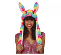 Gorro de Conejito Multicolor con Movimiento