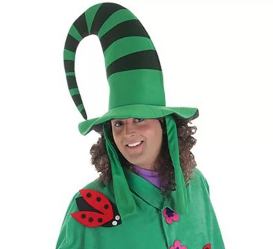 Translation missing: de.Gorro de Duende Verde y Negro para adultos