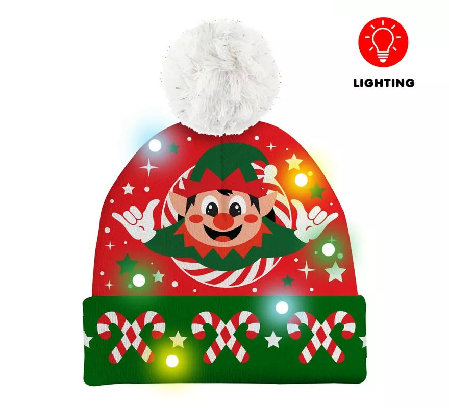 Translation missing: de.Gorro de Elfo Efecto Lana con Luz