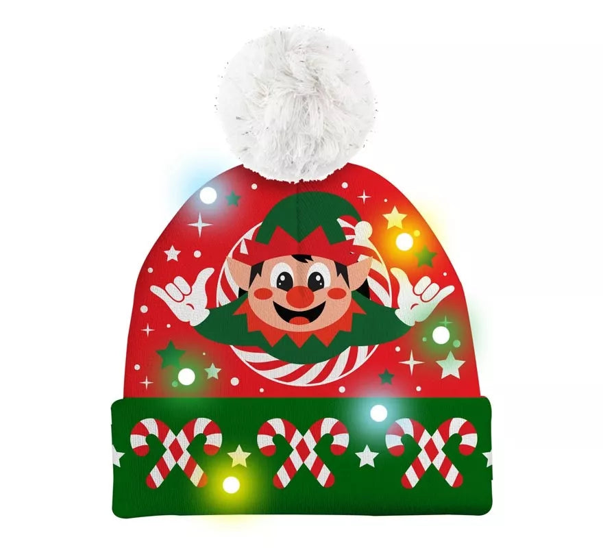 Translation missing: de.Gorro de Elfo Efecto Lana con Luz