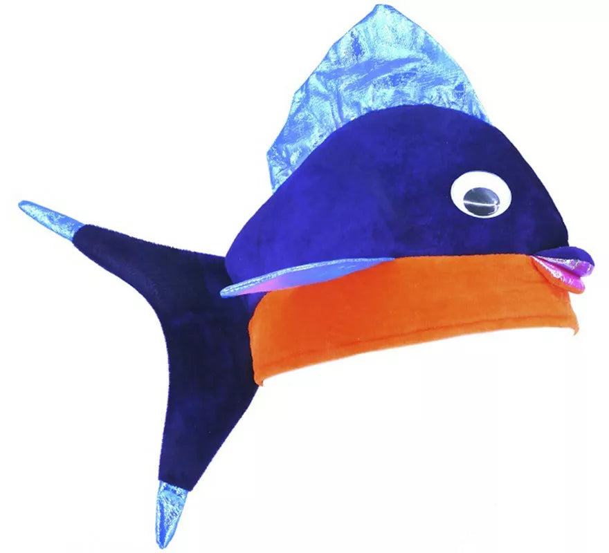 Translation missing: de.Gorro de Foam de Pez Azul