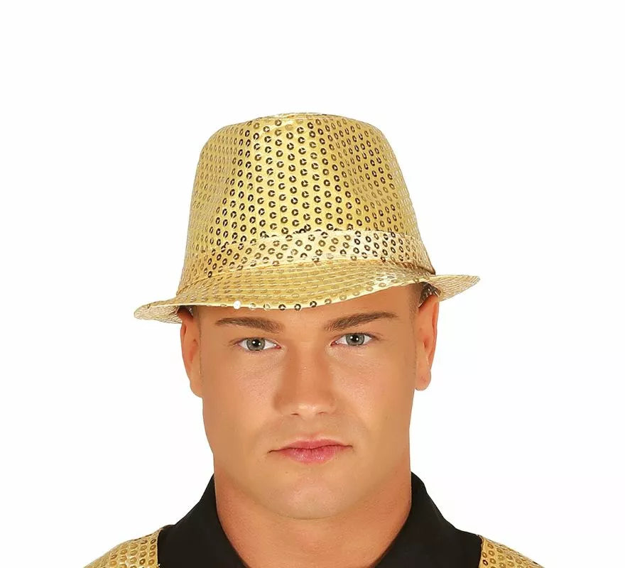 Gorro de Gánster de Lentejuelas en varios colores