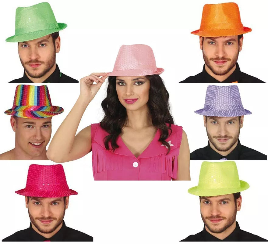 Translation missing: de.Gorro de Gánster de Lentejuelas en varios colores