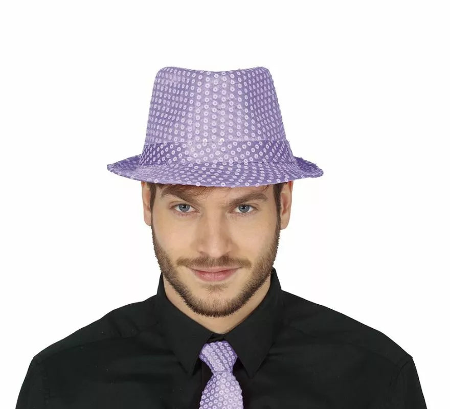 Gorro de Gánster de Lentejuelas en varios colores