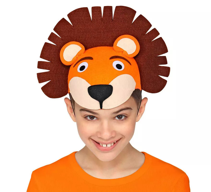 Translation missing: de.Gorro de León de Fieltro para niños