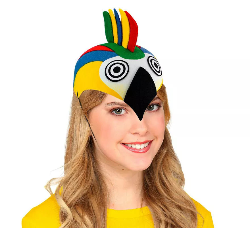 Translation missing: de.Gorro de Loro Colorido de Fieltro para niños