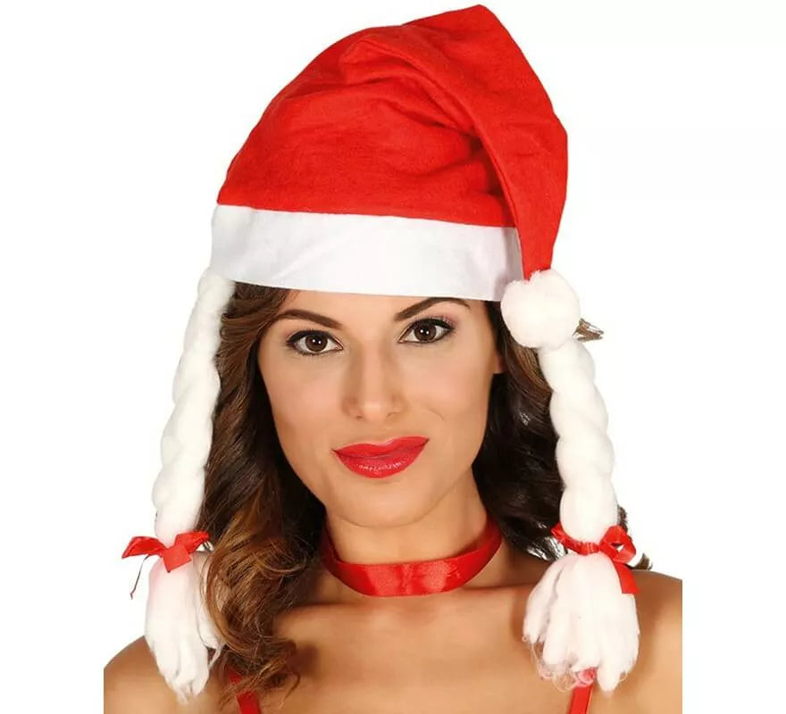 Translation missing: de.Gorro de Mamá Noel con Trenzas