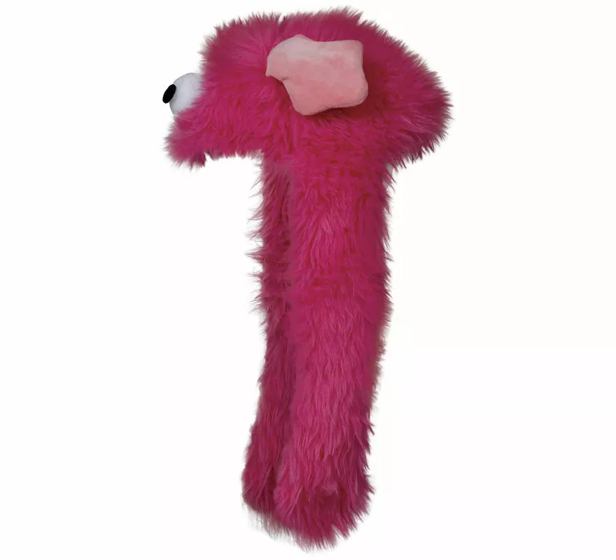 Gorro de Monstruito rosa adulto